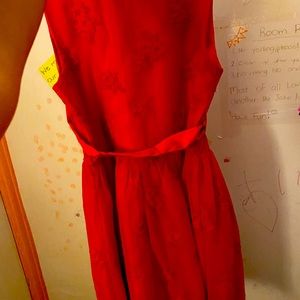 Lightly used Red The Childrens place Girls Dress size 10.